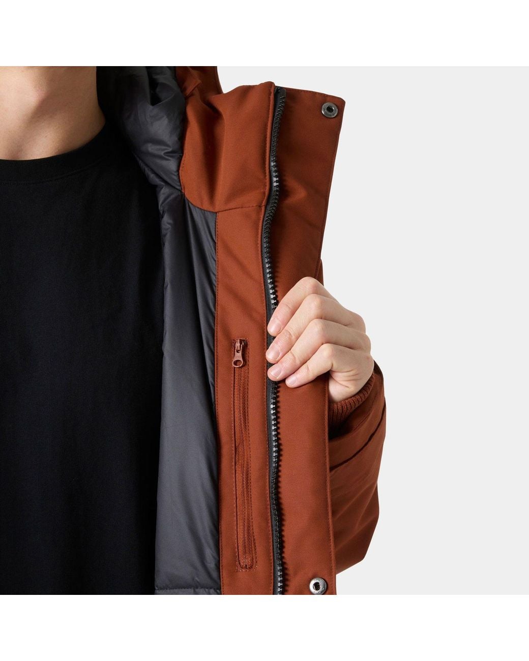 Helly Hansen Brown Arctic Boreal Parka for men