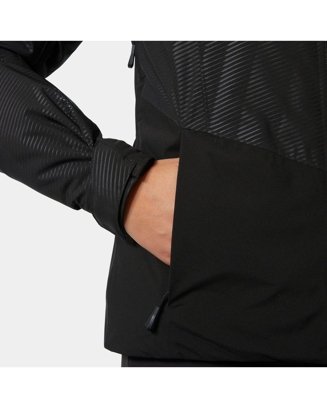 Helly Hansen Black Val-D'Isère 3.0 Jacket