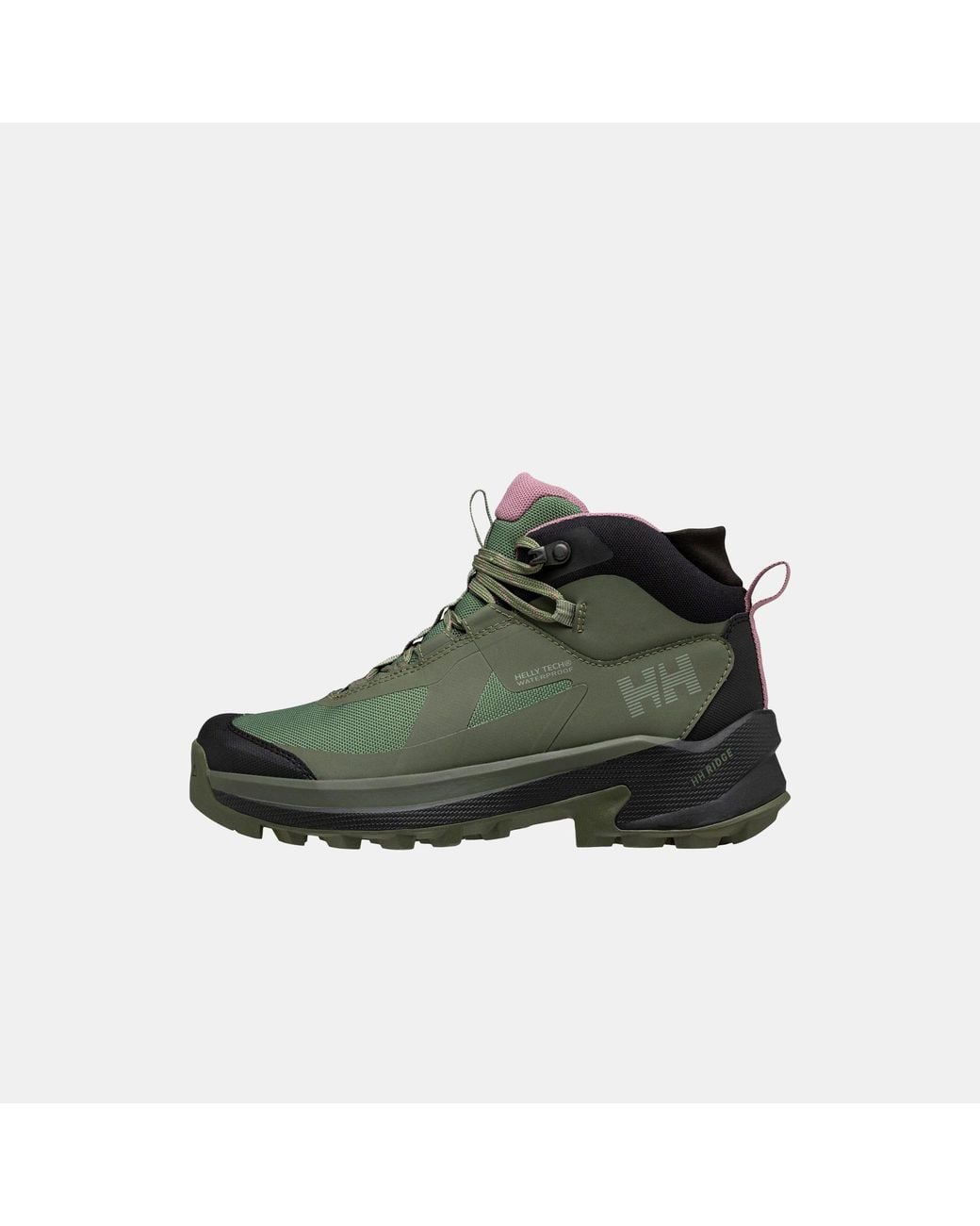Helly Hansen Green Cascade Mid V2 Helly Tech Hiking Shoes