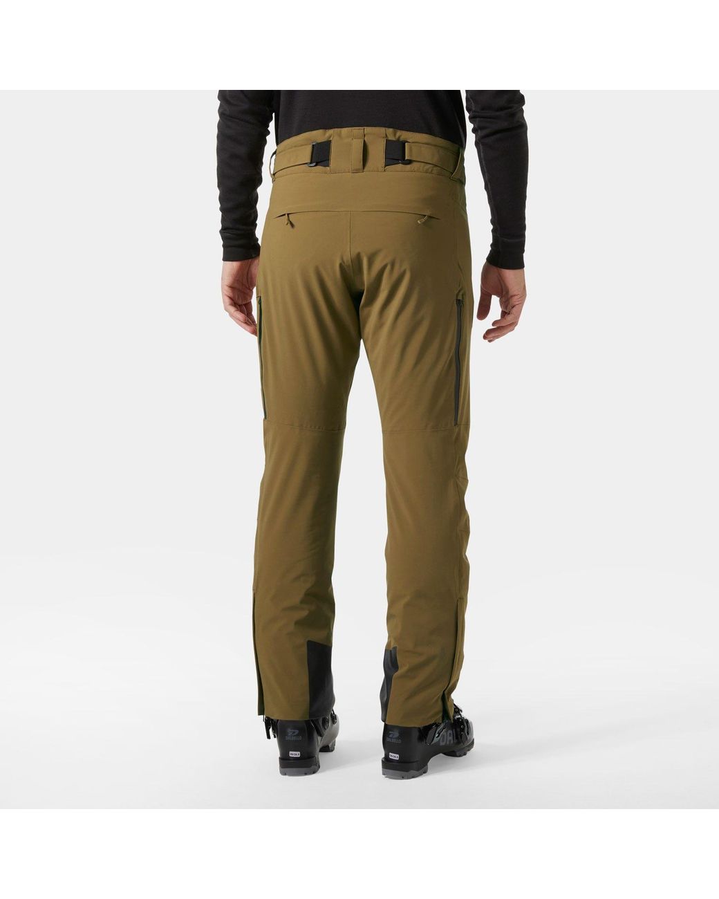 Alpha Lifaloft Insulated Ski Pants Marrone di Helly Hansen in Green