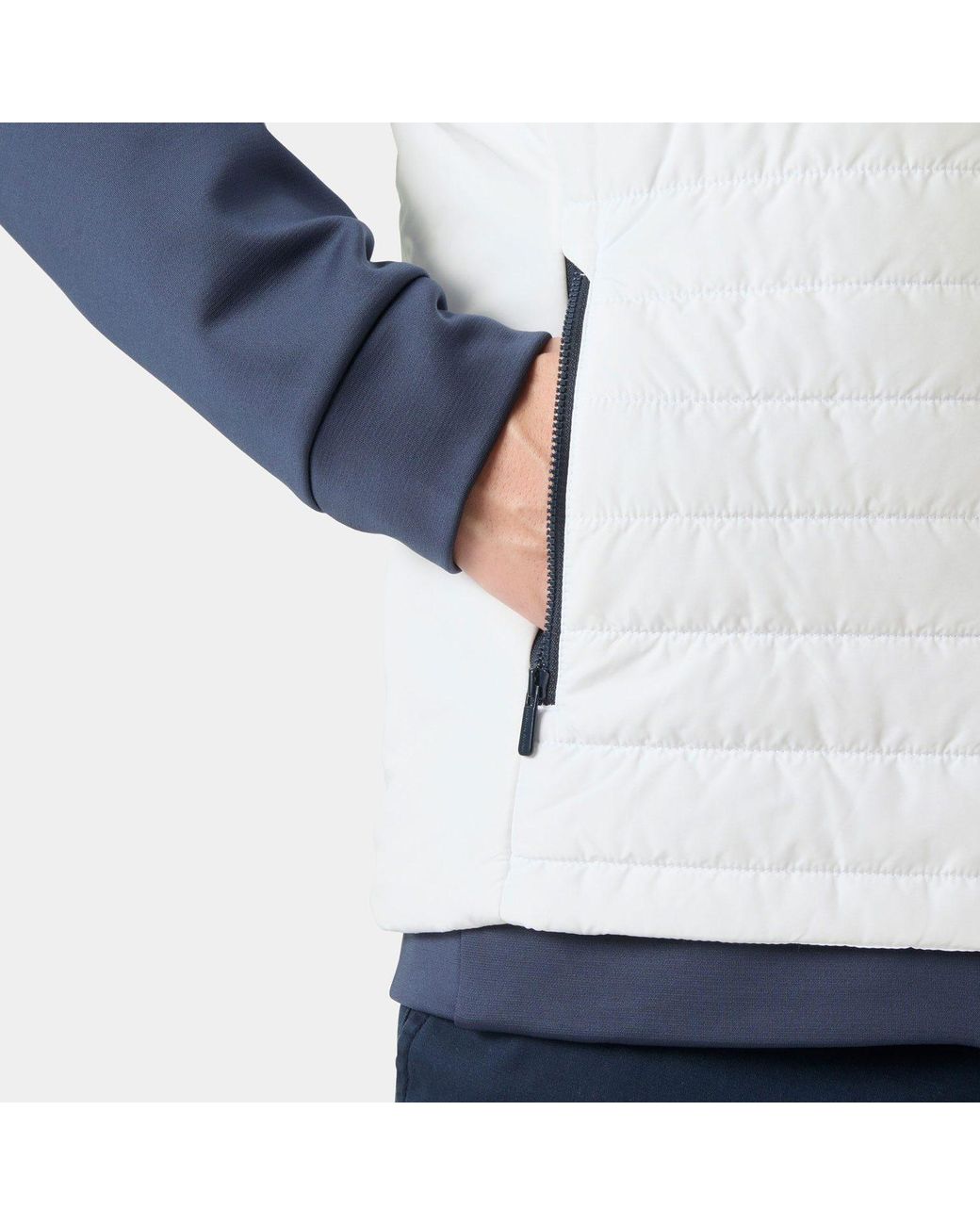 Crew Insulator Vest 2.0 Bianco di Helly Hansen in Blue da Uomo