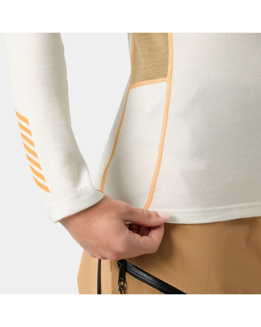 Helly Hansen Natural Lifa Merino Midweight 1/2 Zip Base Layer