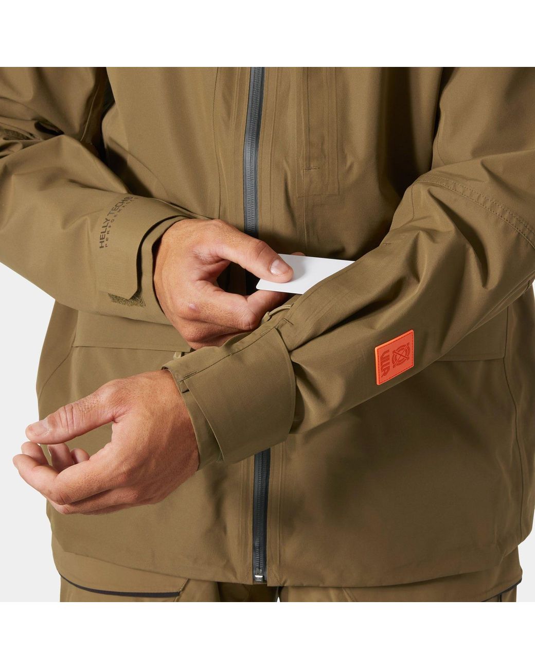 Helly Hansen Green Emiko Shell Jacket for men