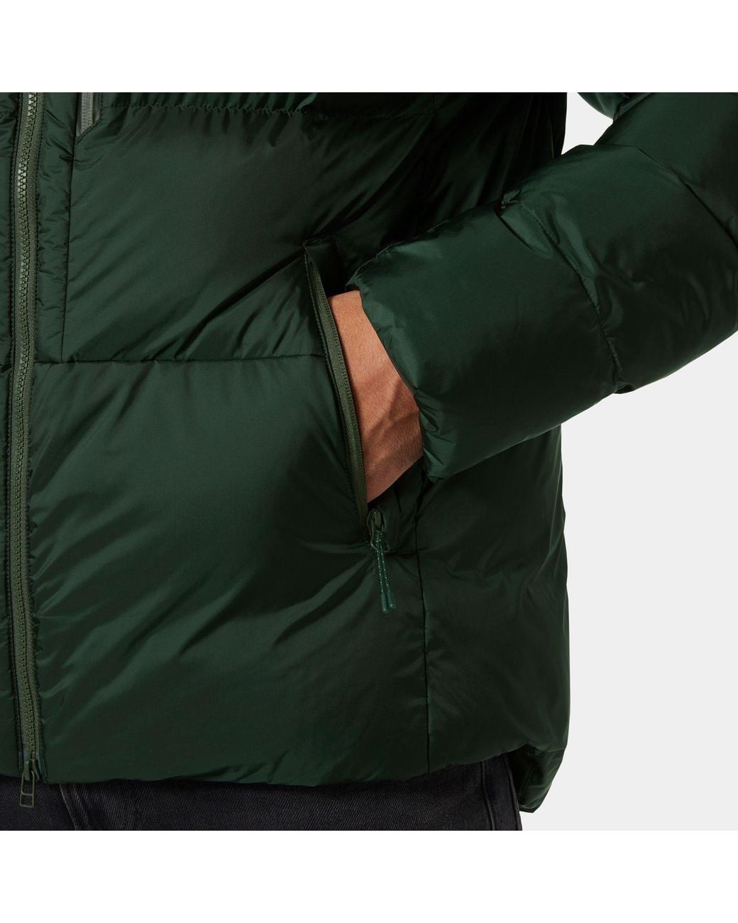 Helly Hansen Green Active Winter Parka for men