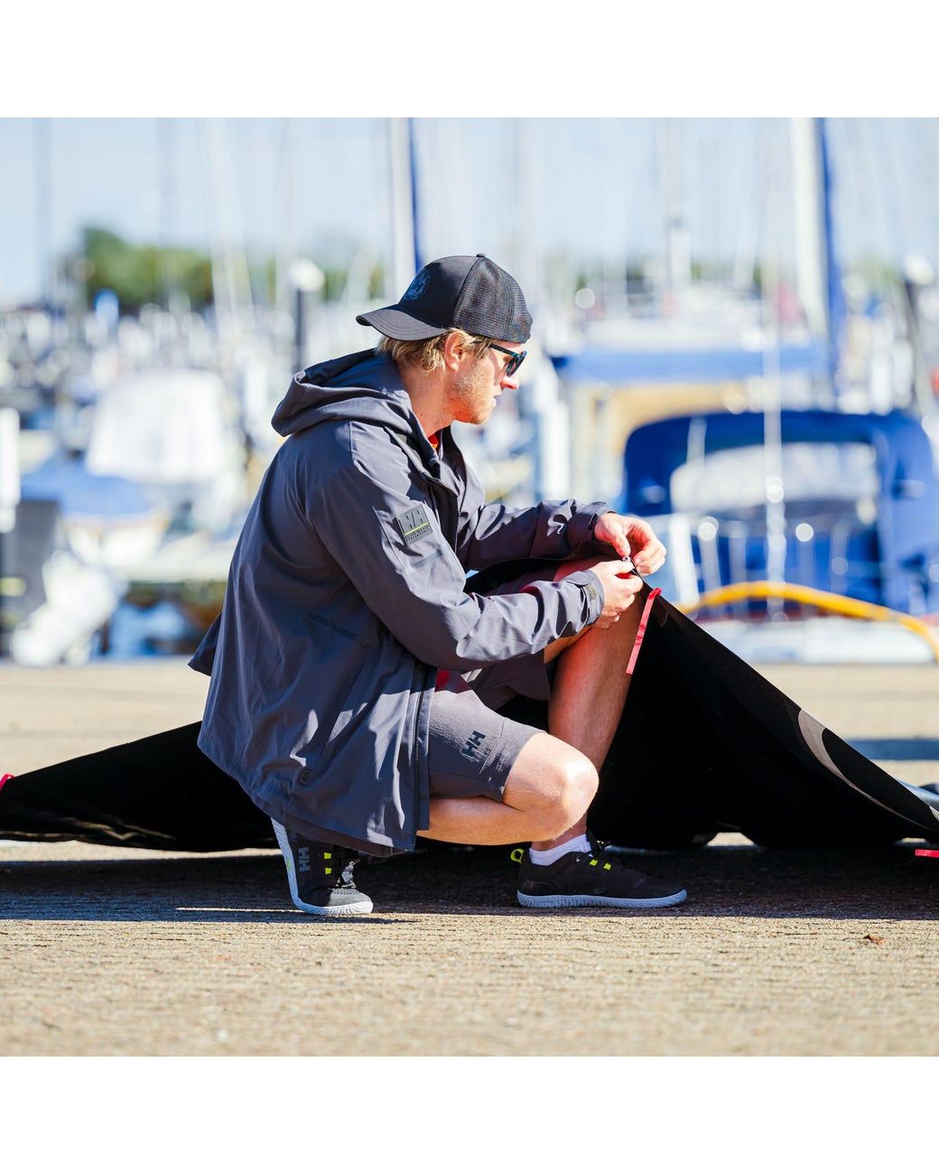 Hp Racing Giacca 2.0 Grigio di Helly Hansen in Black da Uomo