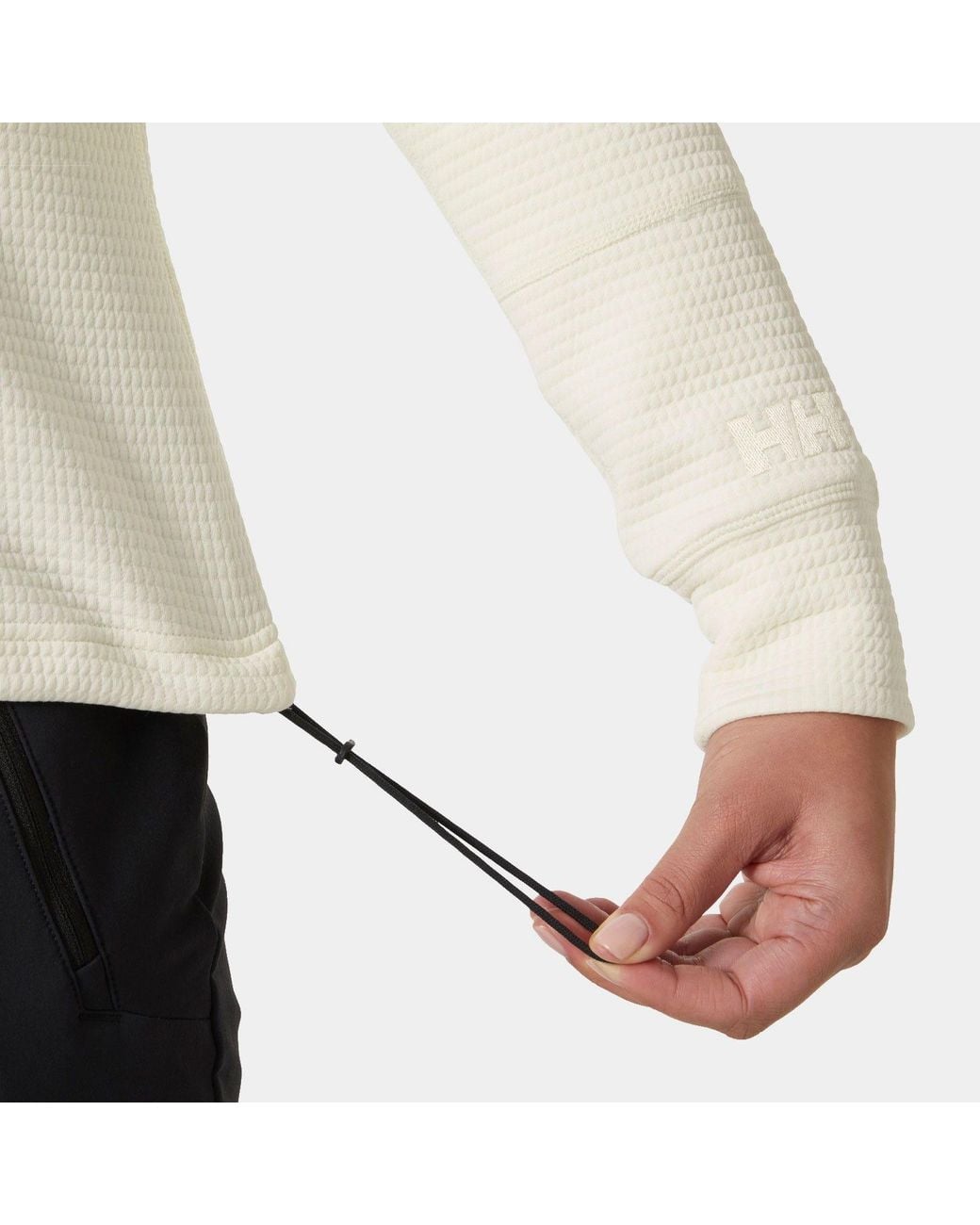 Helly Hansen White Evolved Air 1/2 Zip