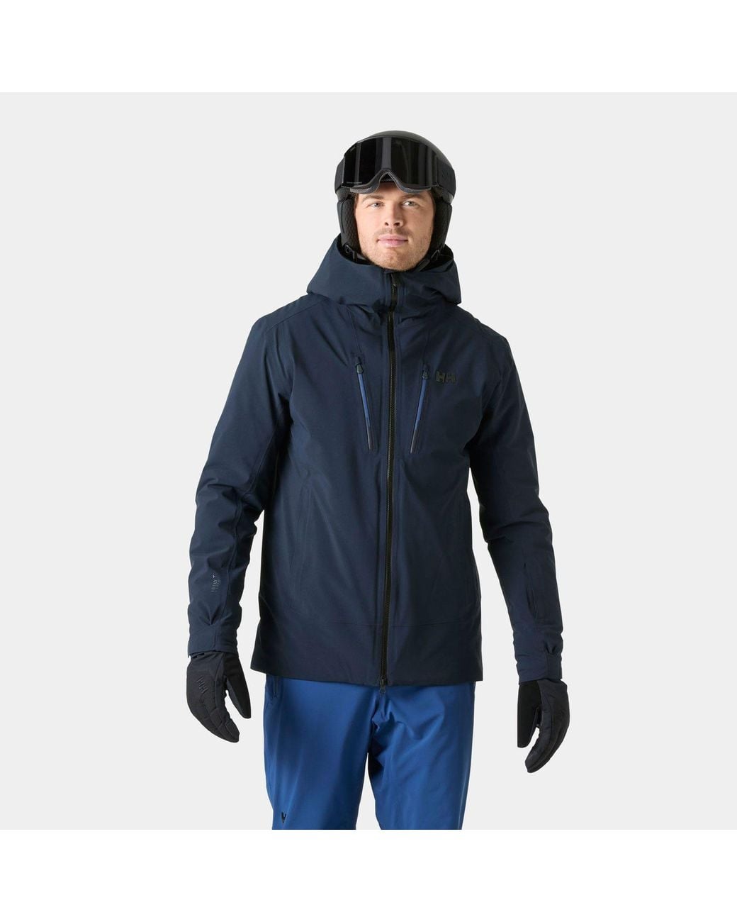 Helly Hansen Blue Alpha Long Insulated Jacket for men