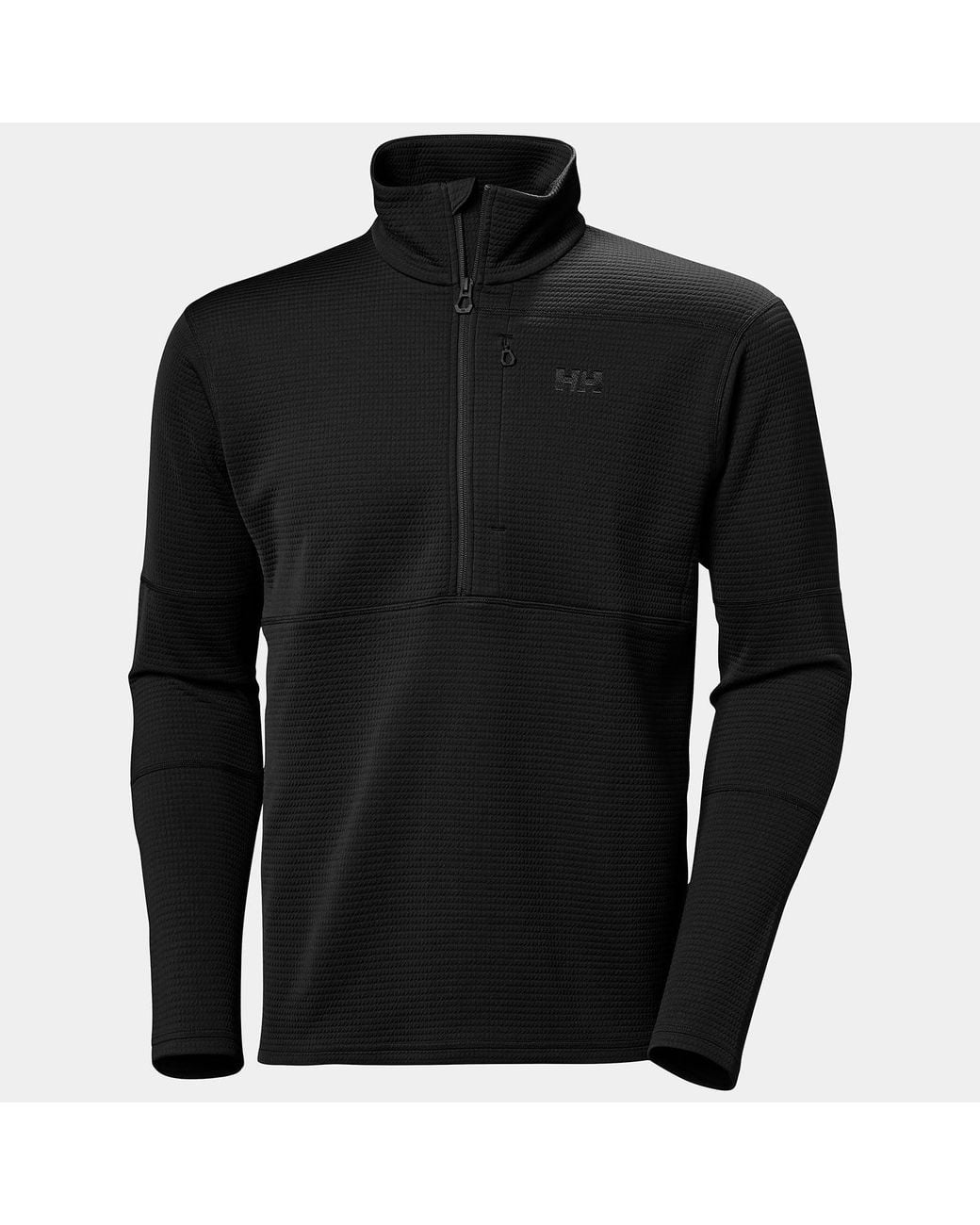 Evolved Air 1/2 Zip Midlayer Hombre Helly Hansen de hombre de color Black