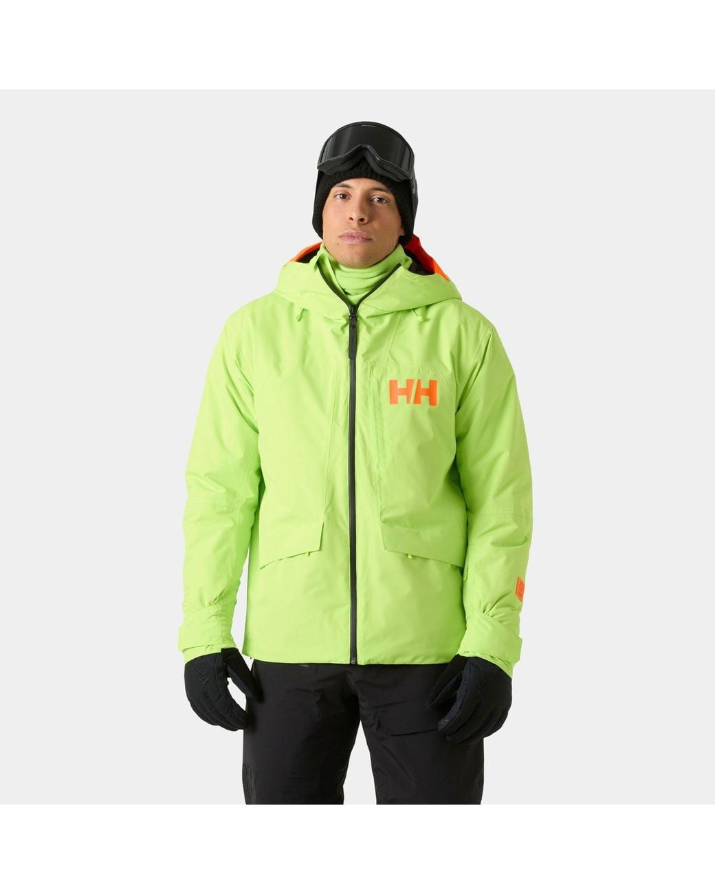 Helly Hansen Green Emiko Insulated Ski Jacket for men