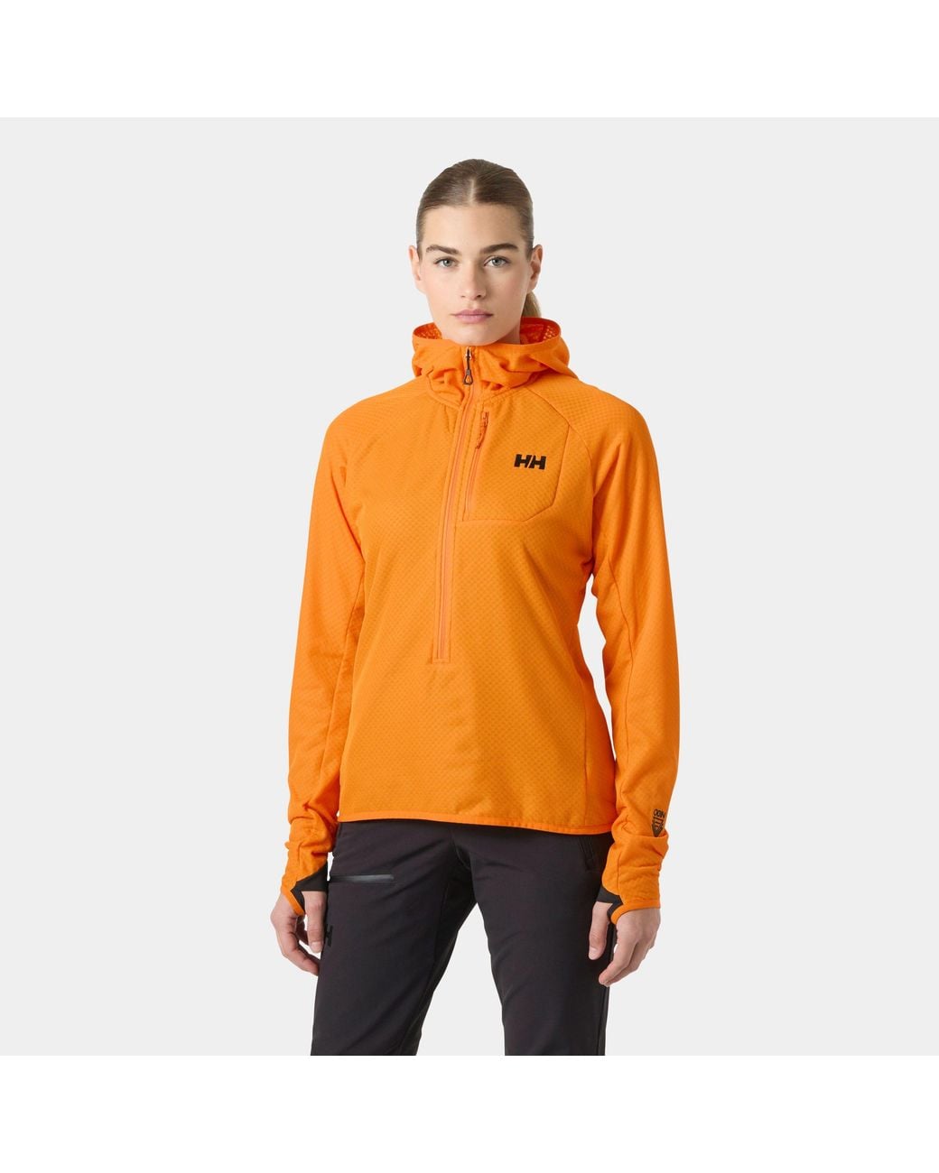 Helly Hansen Orange Odin Breeze Hooded Fleece