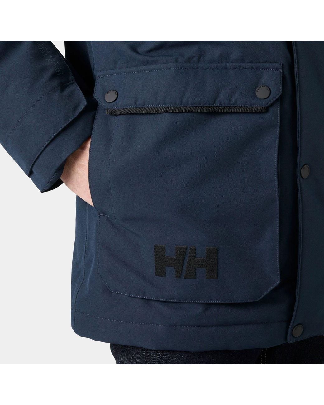 Helly Hansen Blue Arctic Boreal Parka for men