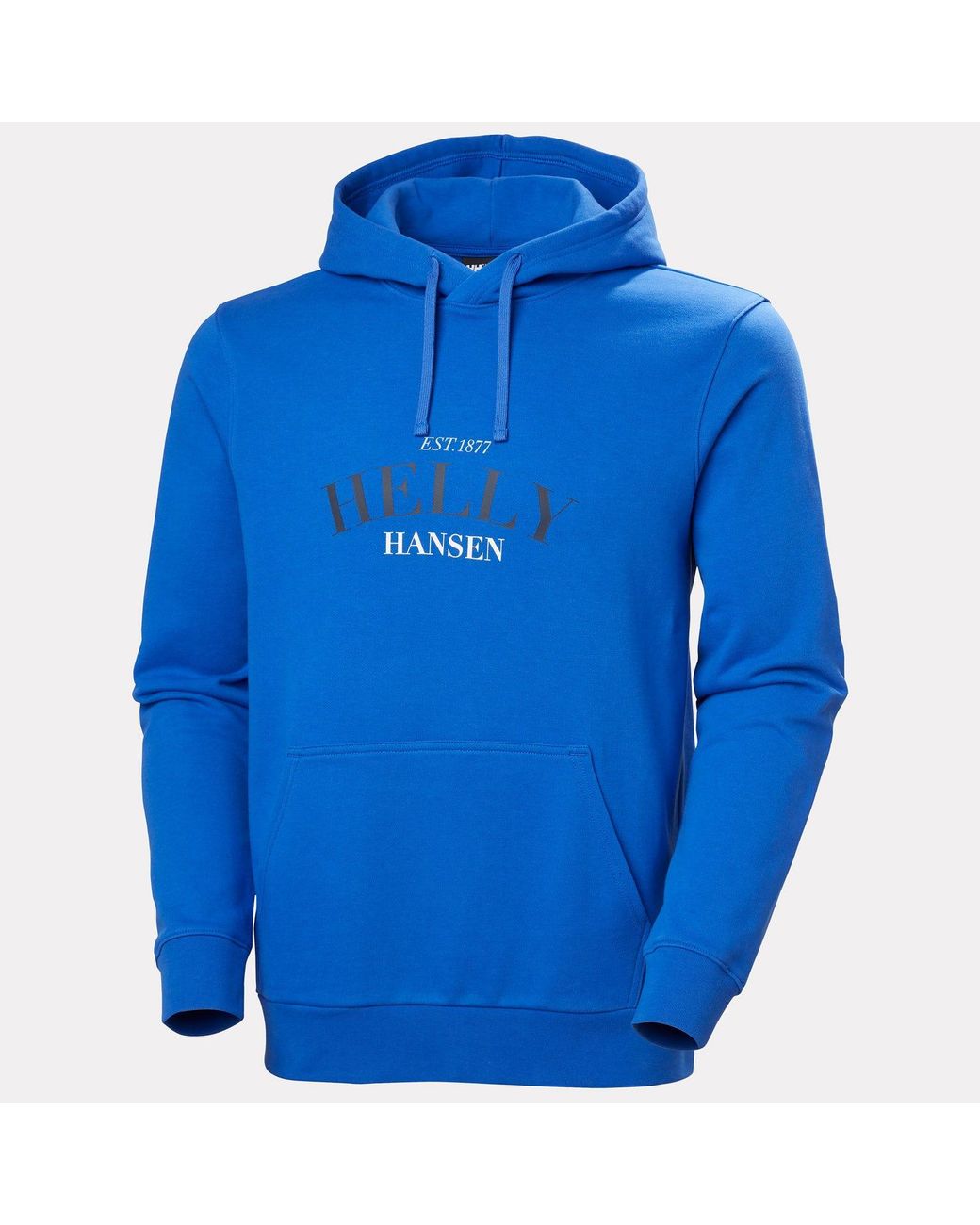 Helly Hansen Blue Core Graphic Hoodie for men