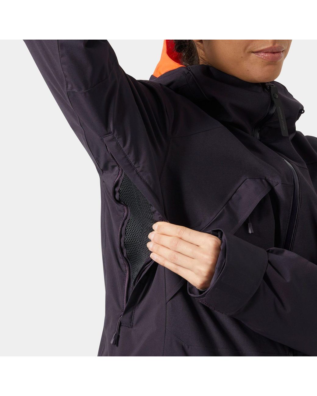 Helly Hansen Blue Whitewall Lifaloft 3.0 Ski Jacket