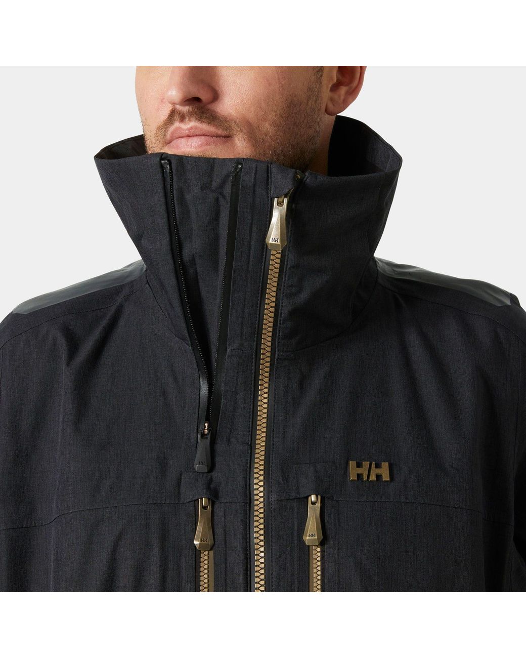 Helly Hansen Black Atlas Infinity H2Flow Shell for men