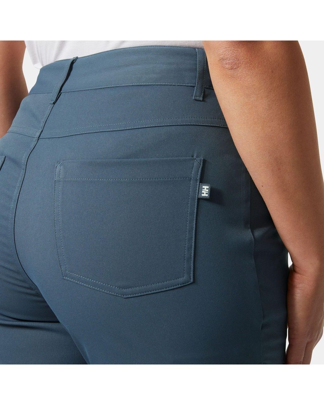 Helly Hansen Blue Holmen 5 Pocket Trousers for men