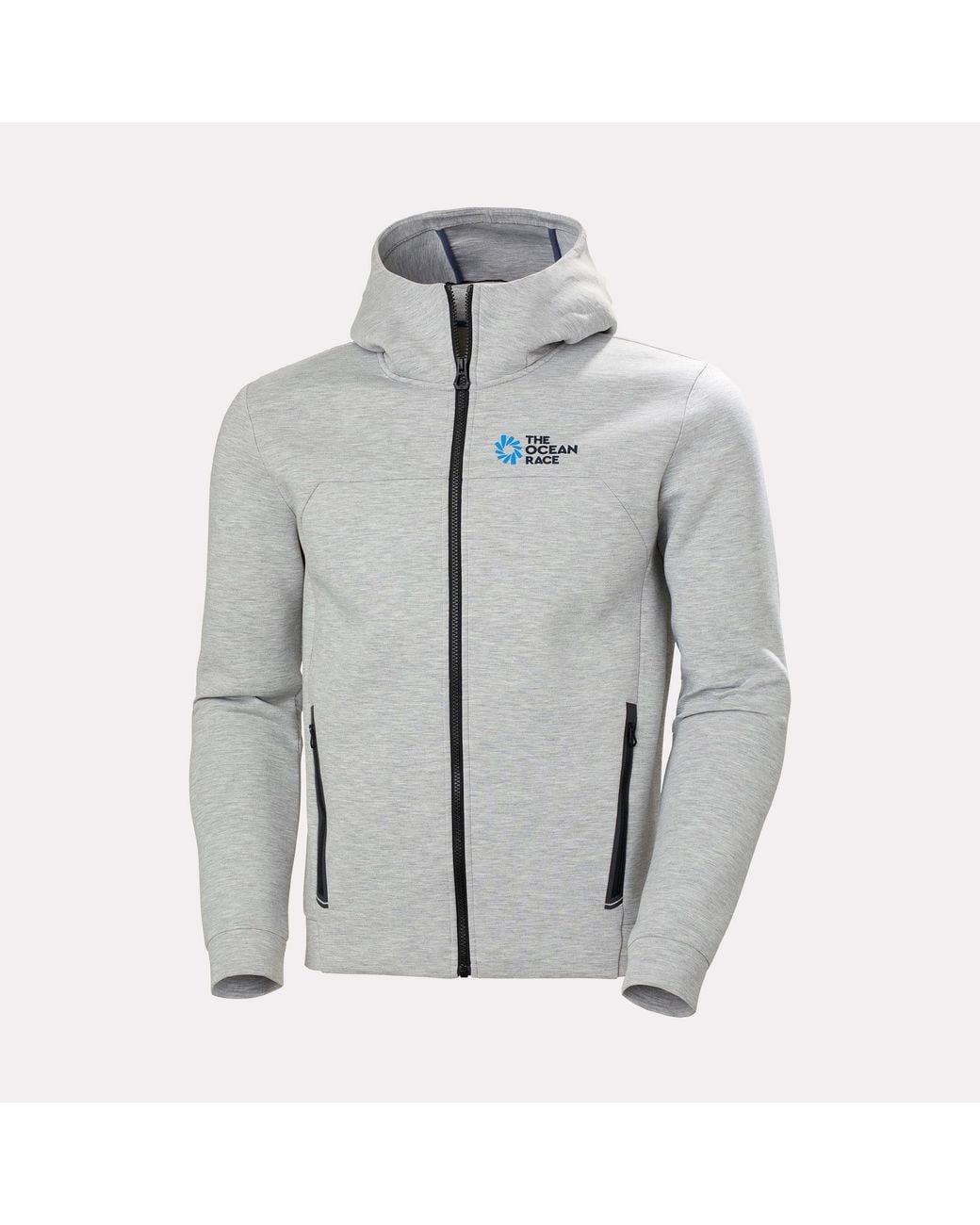 Helly Hansen Gray The Ocean Race Hoodie 2.0