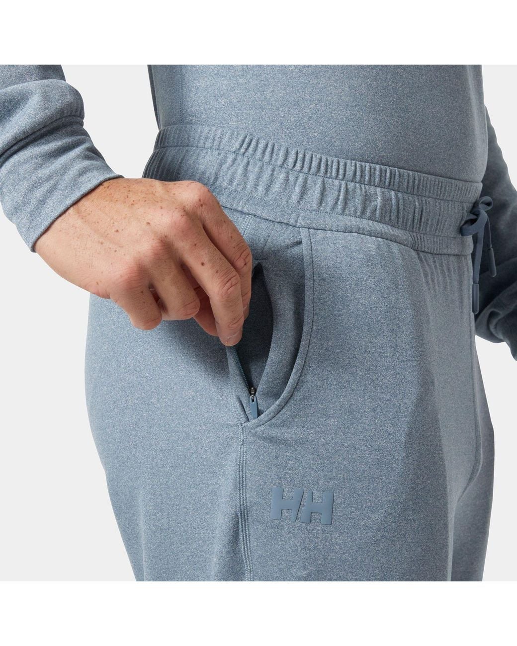 Helly Hansen Blue Tyri Knit Joggers for men