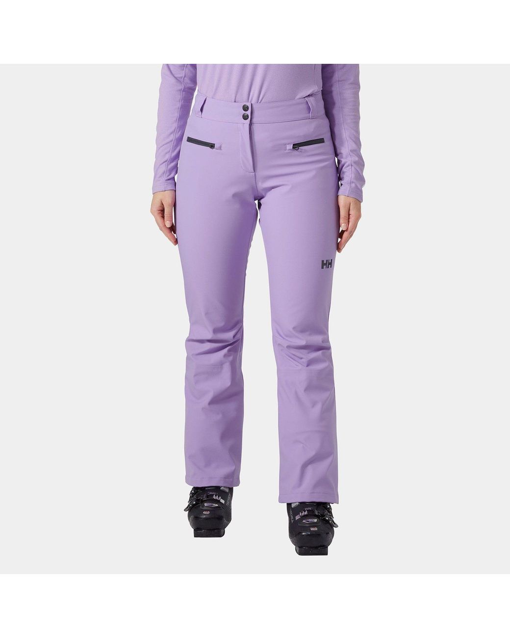 Helly Hansen Bellissimo 2 Slim-fit Softshell Ski Pants Purple