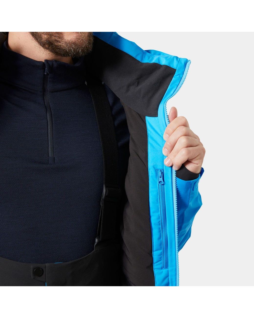 Helly Hansen Blue Courchevel Jacket for men