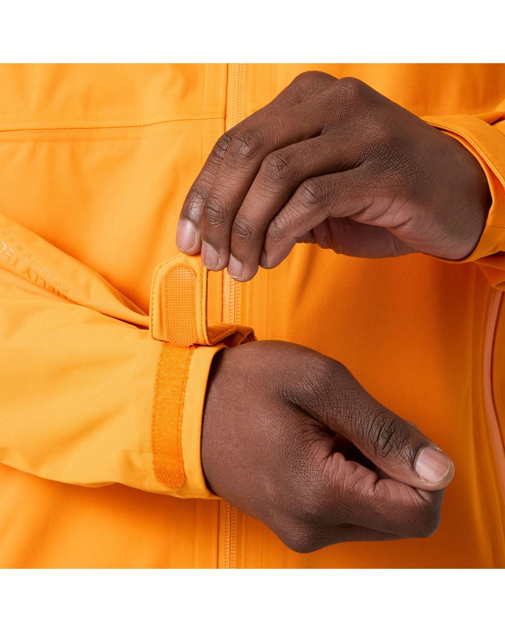 Helly Hansen Orange Momentum 3-Layer Stretch Jacket for men