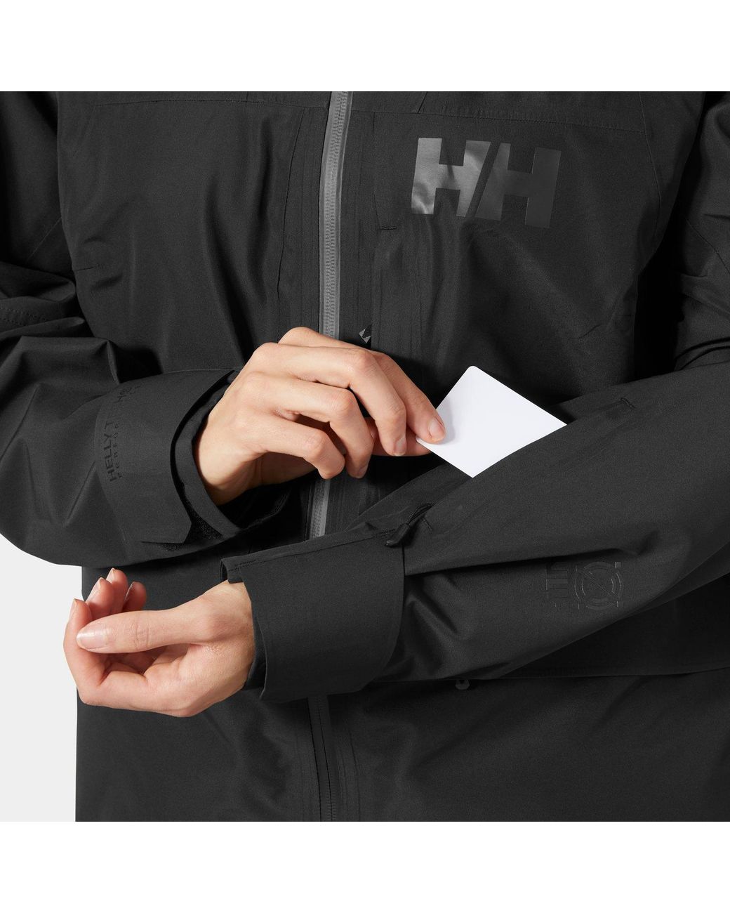 Helly Hansen Black Emiko Shell Jacket