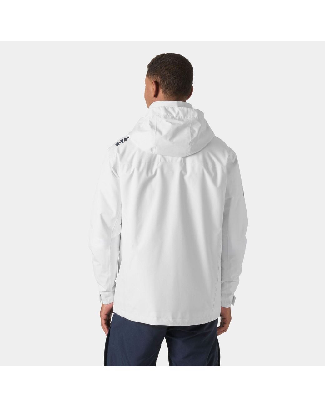 Helly Hansen Gray Crew Hooded Midlayer Jacket 2.0 for men