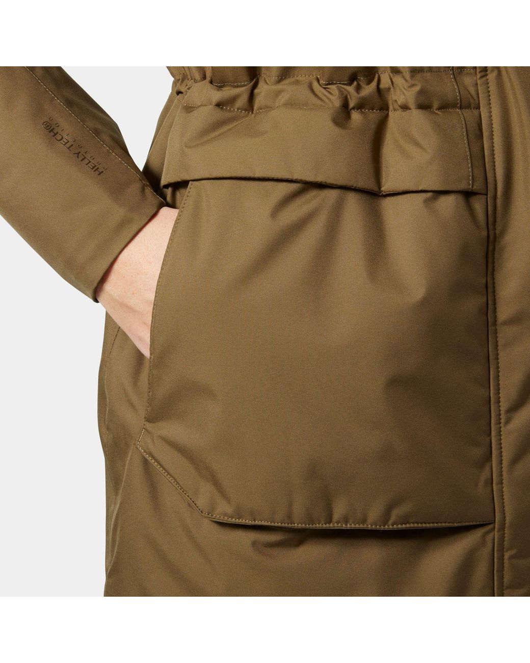 Helly Hansen Green Coastal Parka