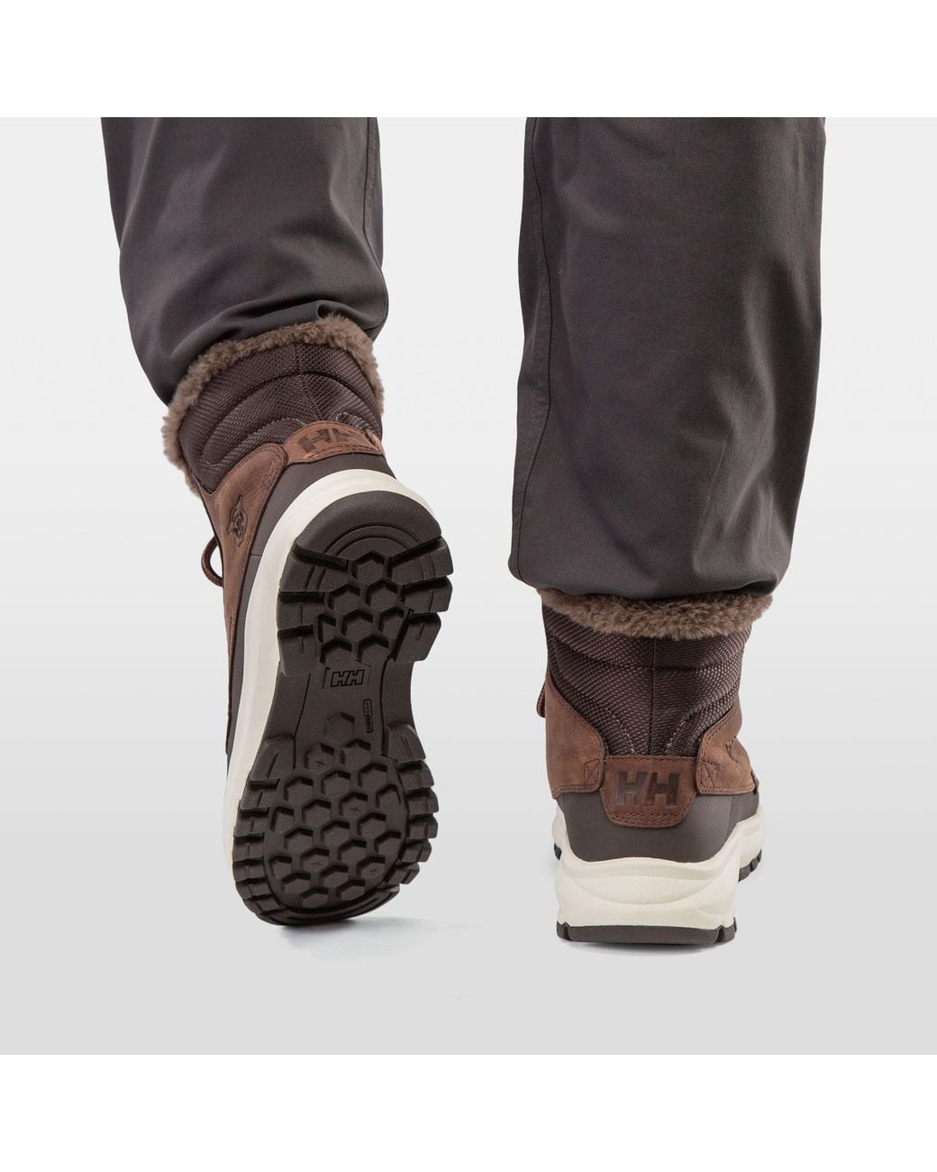 Helly Hansen Brown Garibaldi V3 Waterproof Leather Boots for men