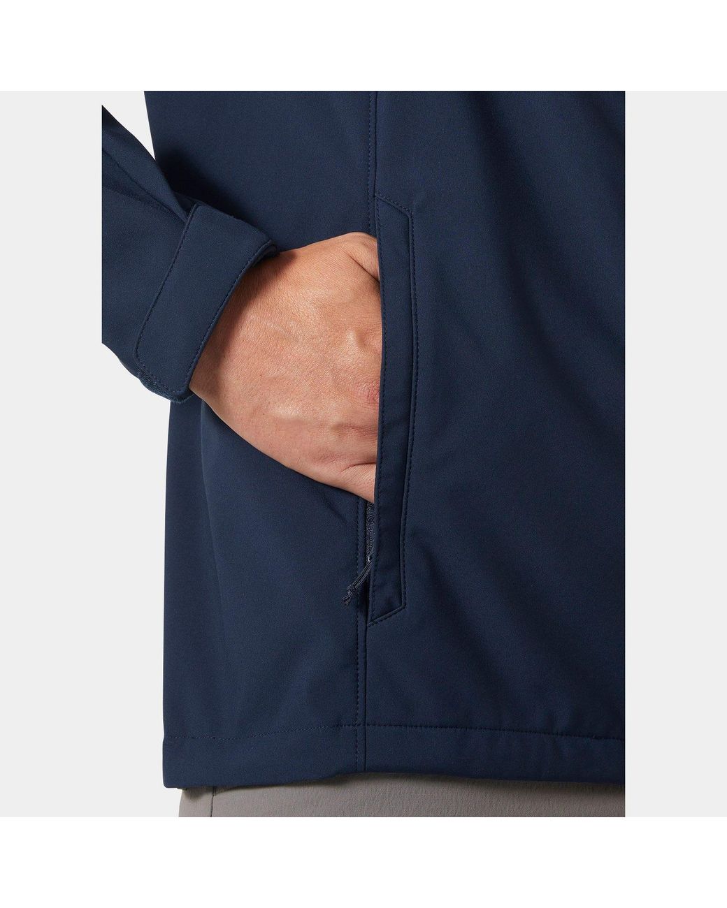Helly Hansen Blue Paramount Athletic Cut Softshell Jacket for men