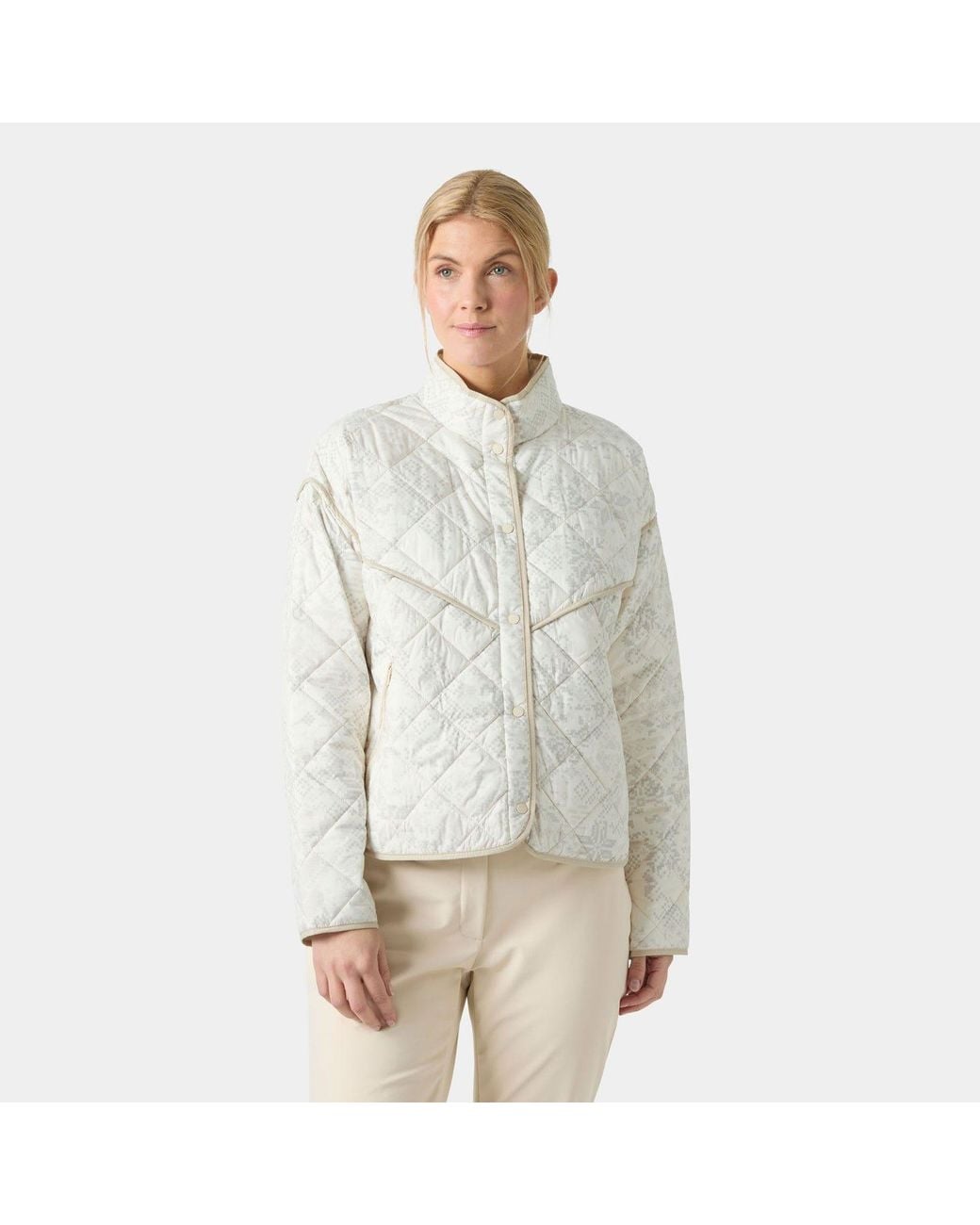 Helly Hansen Gray Après Quilt Insulated Jacket
