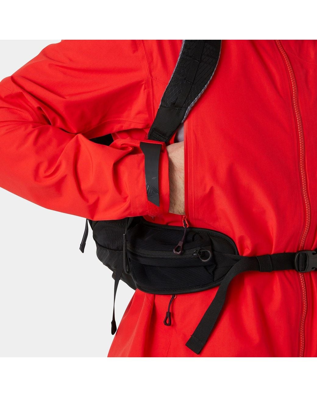 Helly Hansen Red Odin 9 Worlds Shell Jacket 3.0 for men