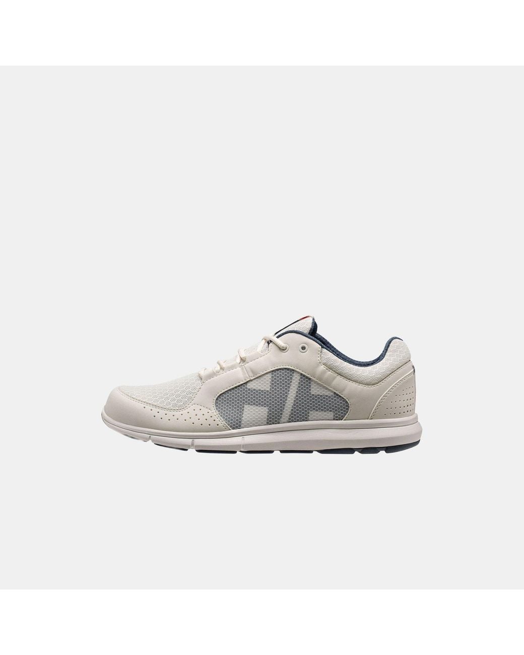 Helly Hansen White Ahiga V4 Hydropower Lightweight Deck Sneakers for men