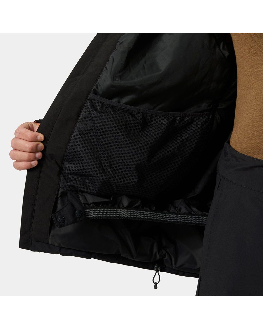 Helly Hansen Black Ullr D Fram Jacket