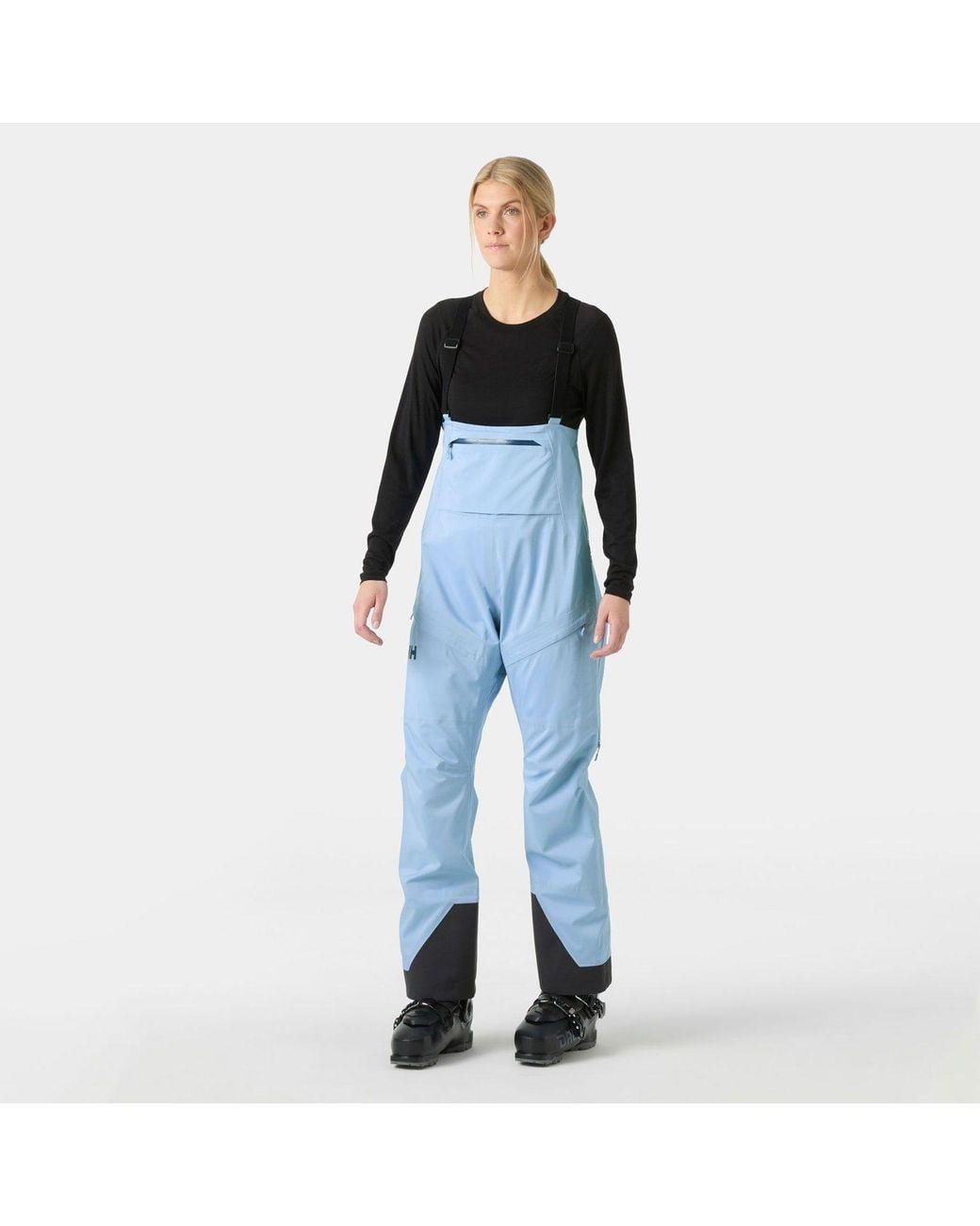 Helly Hansen Blue Verglas Backcountry Bib Shell Pants
