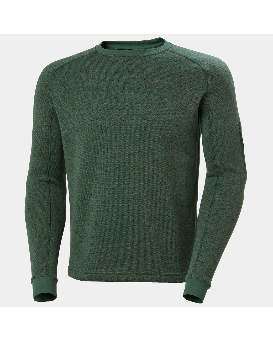 Helly Hansen Green Varde Crewneck for men