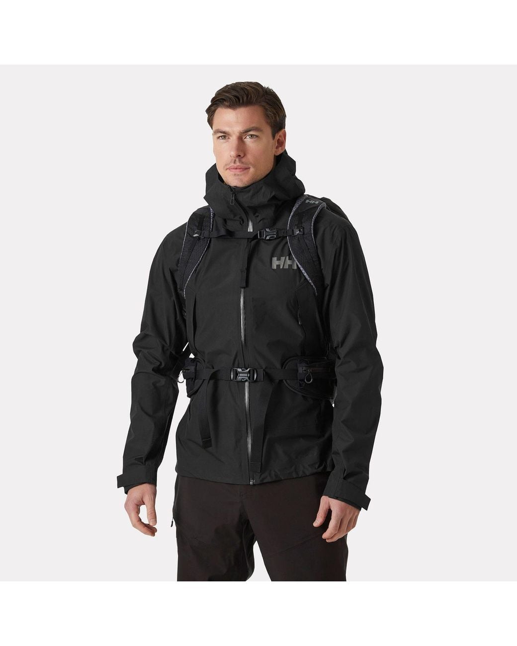 Helly Hansen Black Verglas Infinity Shell Jacket 2.0 for men