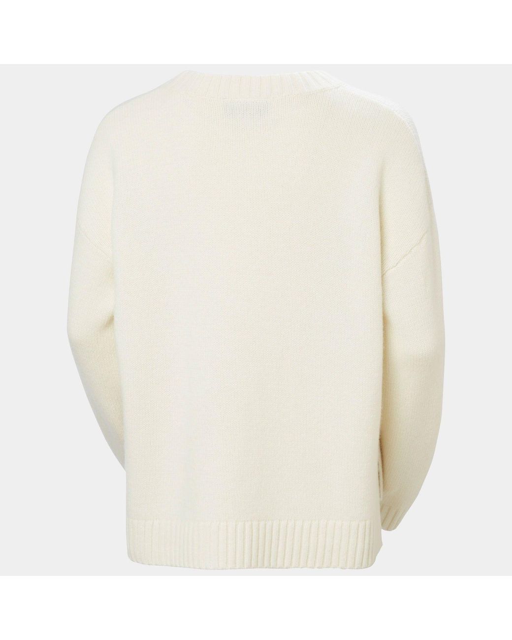 Bliss Ski Knit Felpa Bianco di Helly Hansen in White da Uomo