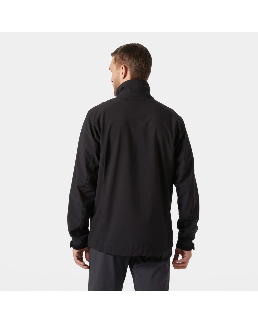 Helly Hansen Men's Paramount Athletic Cut Softshell Jacket Black for men