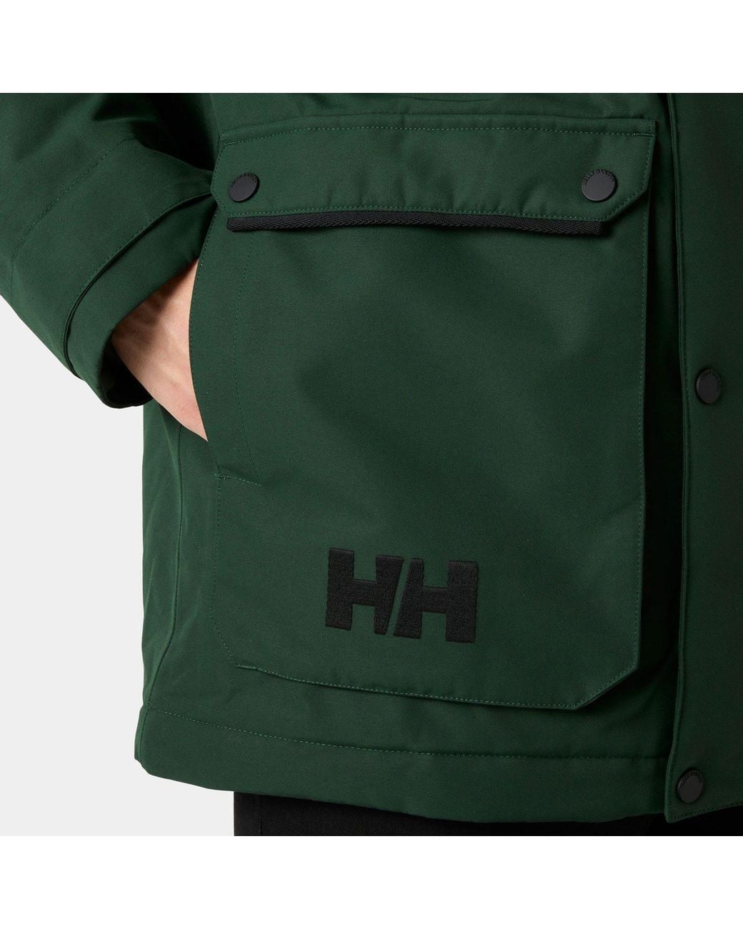 Helly Hansen Green Arctic Boreal Parka for men