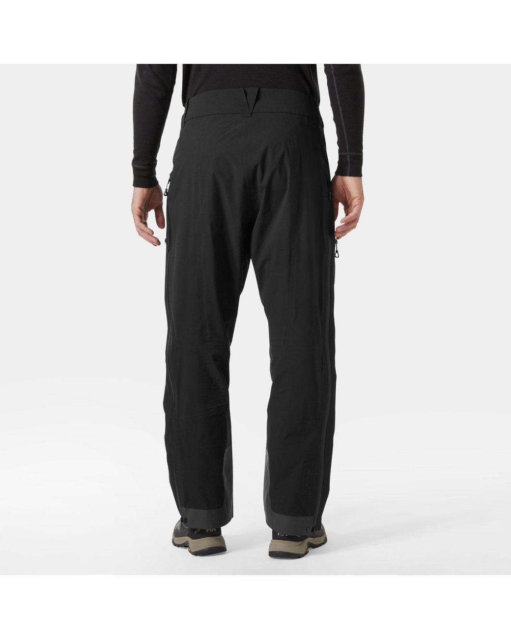 Helly Hansen Black Odin Backcountry Infinity Shell Trousers for men