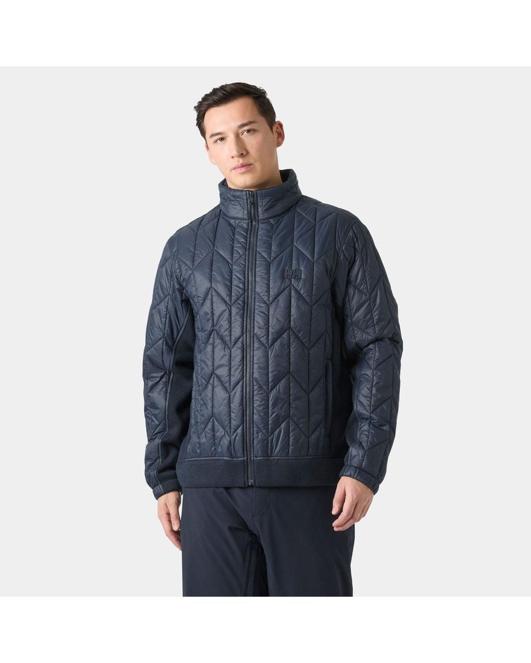Helly Hansen Blue Afton Hybrid Jacket for men