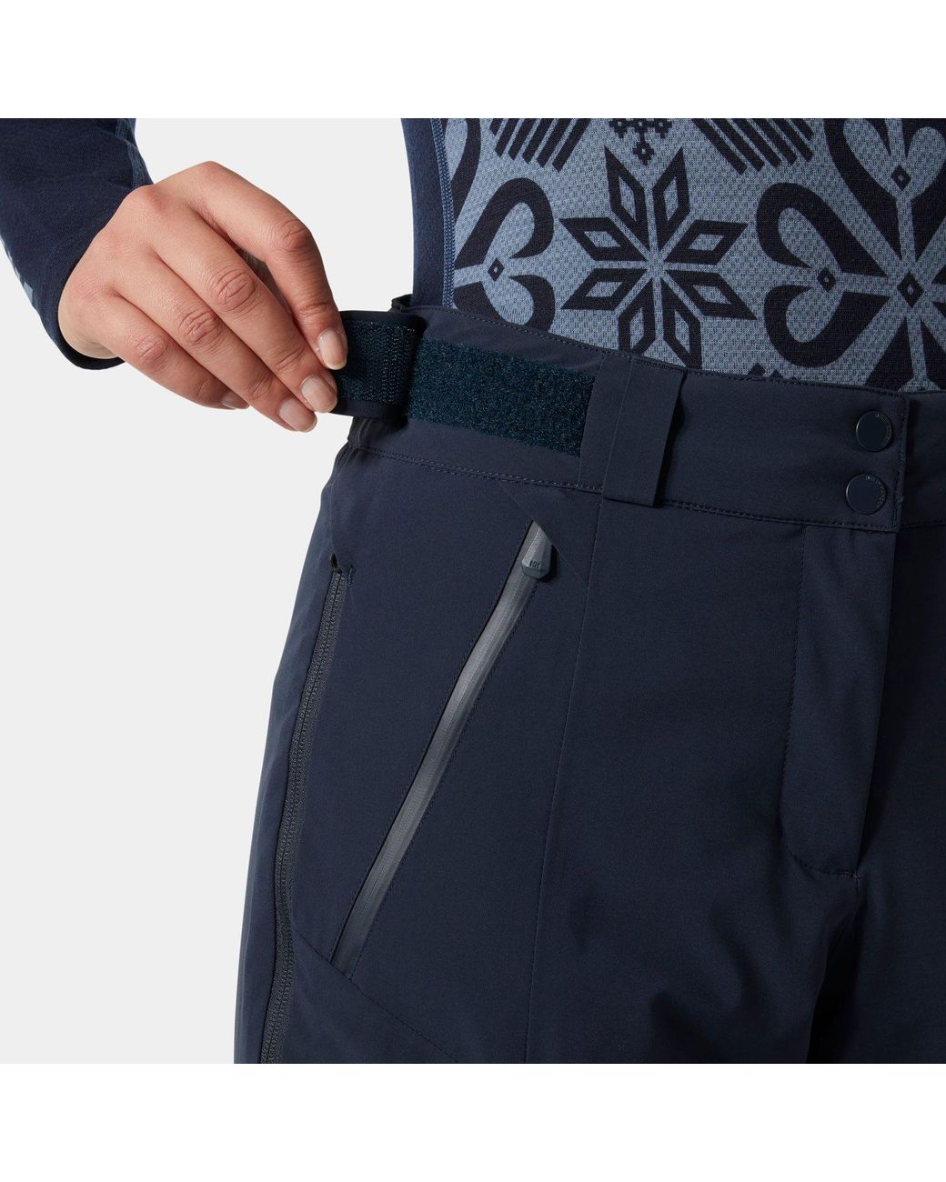 Helly Hansen Blue Kvitfjell Race Insulated Zip Off Ski Trousers