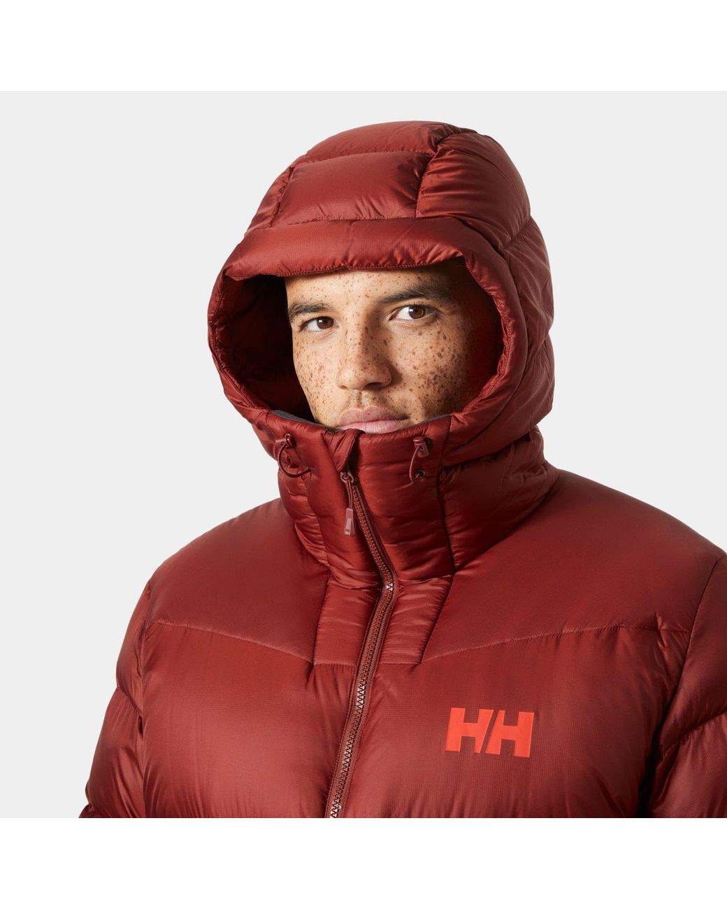 Helly Hansen Red Glacier Down Jacket for men