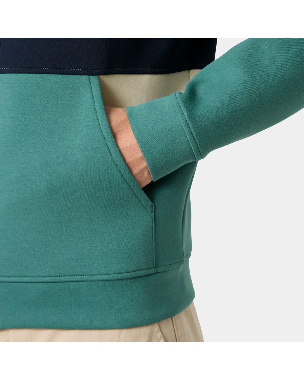 Helly Hansen Green Koster Sweat Jacket for men