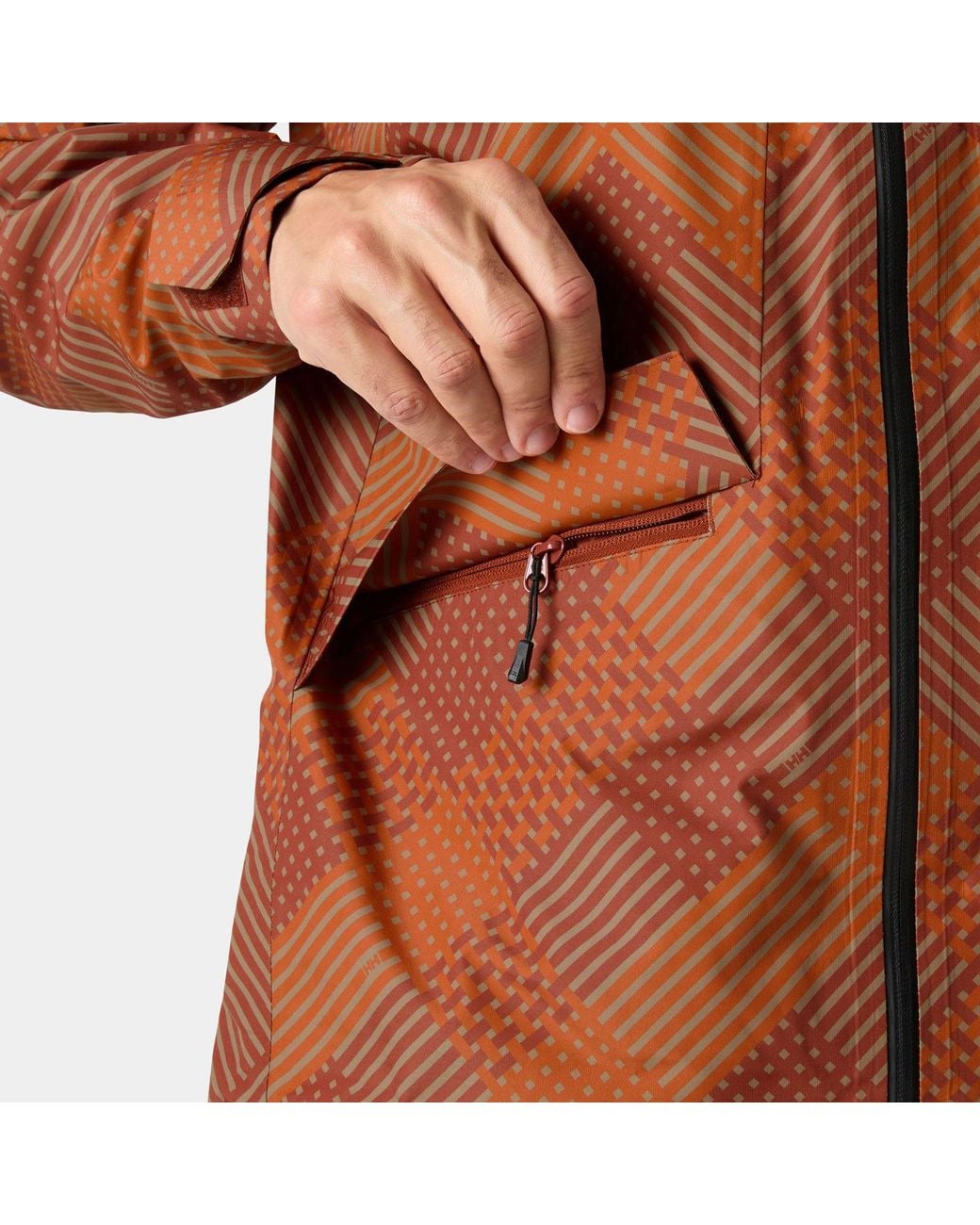 Helly Hansen Brown Emiko Shell Ski Jacket for men