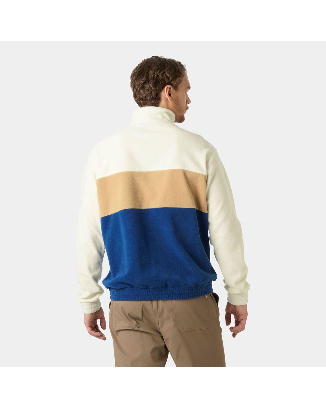 Helly Hansen Blue Daybreaker Hugg Snap Fleece for men