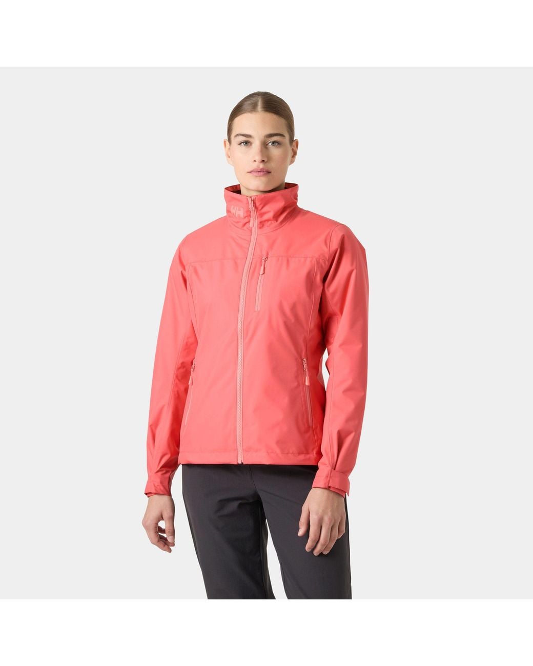 Crew Midlayer Sailing Jacket 2.0 Mujer Helly Hansen de color Red