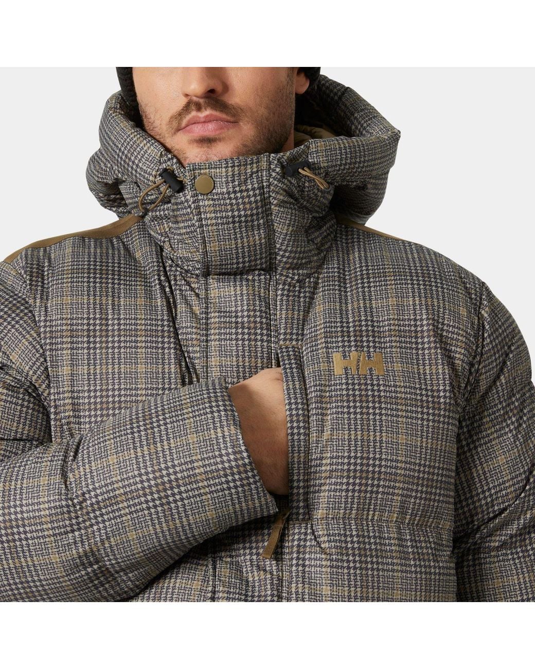 Helly Hansen Gray Alby Puffy Parka for men