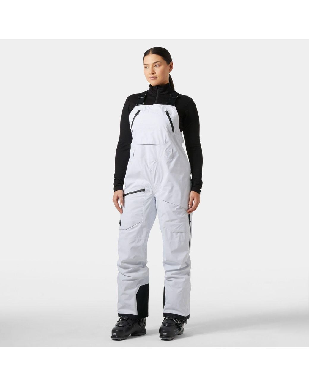 Helly Hansen White Ridge Infinity Shell Bib for men