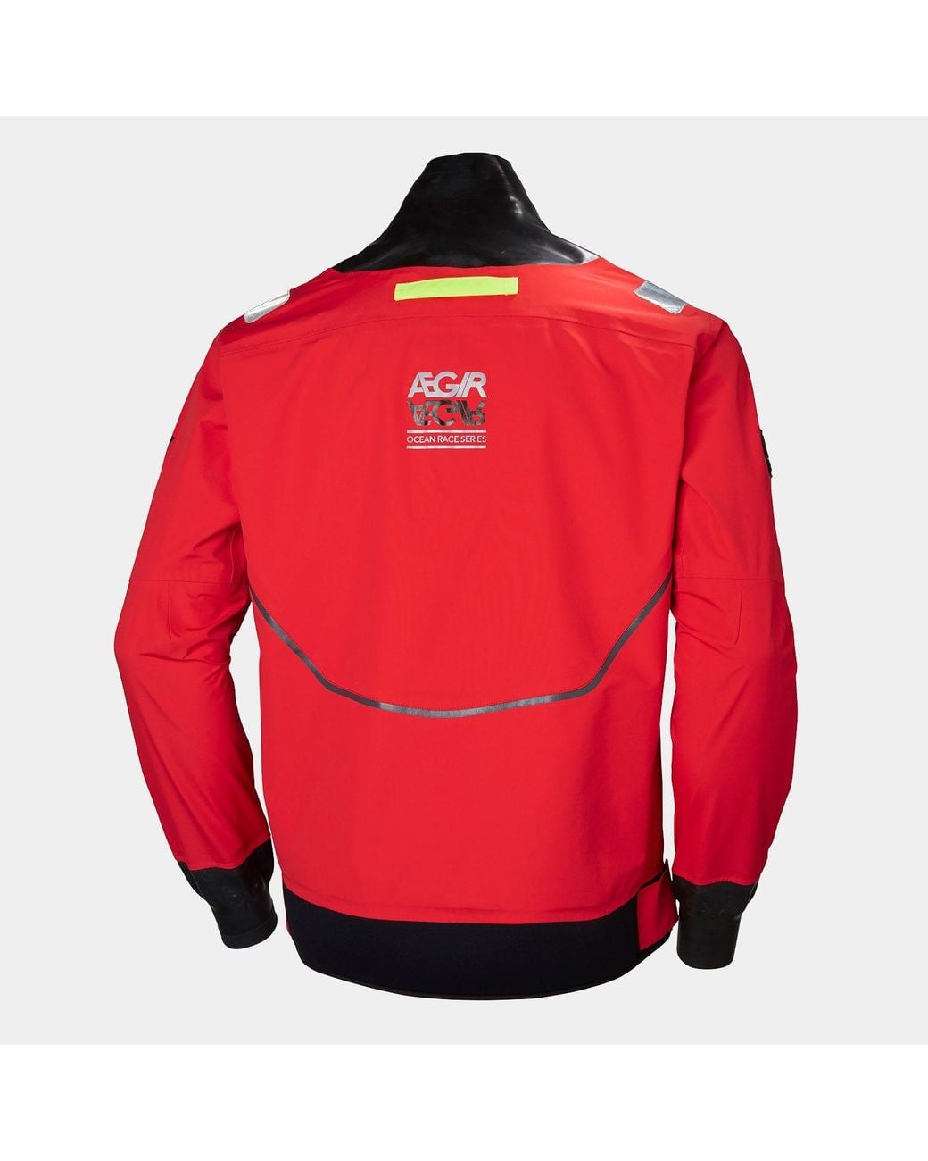 Helly Hansen Red Aegir Race Offshore Smock Light Pro Top for men